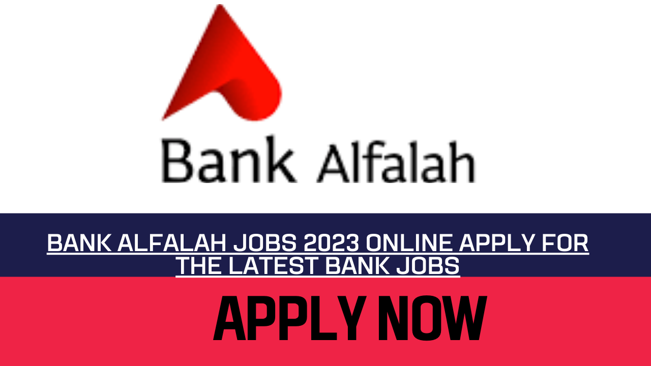 Bank Alfalah Jobs 2023