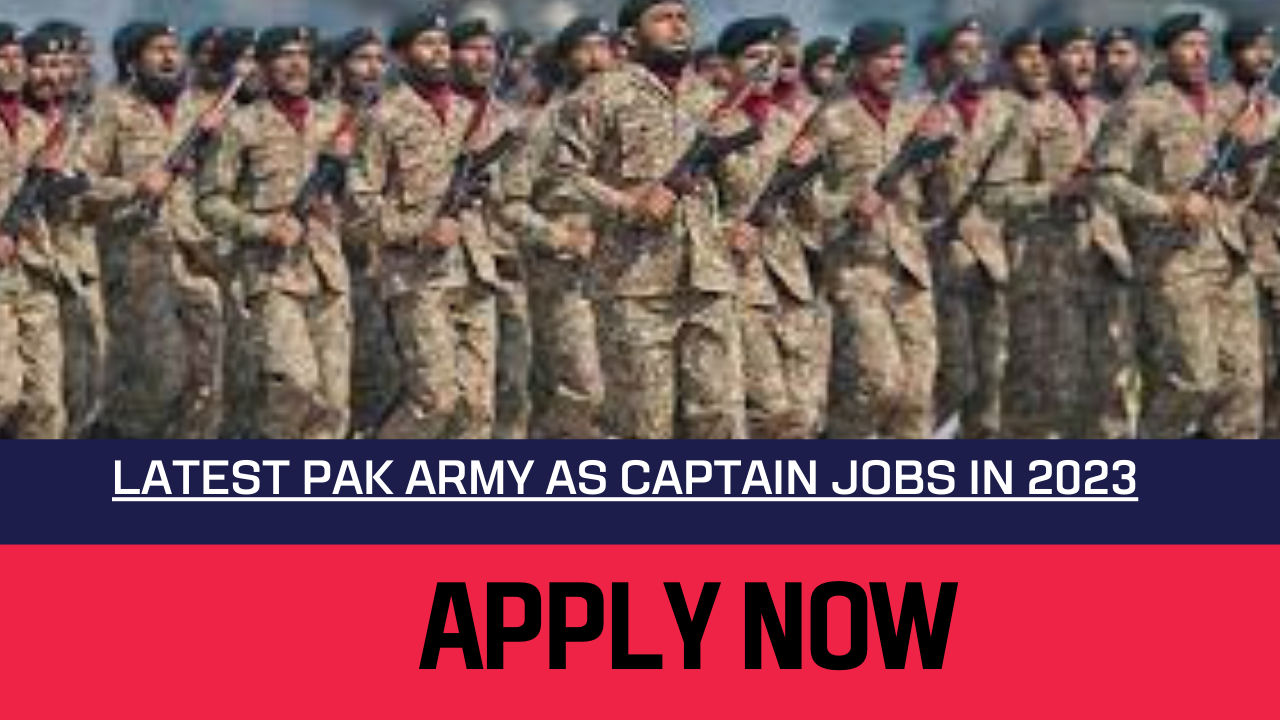 Latest Pak Army Jobs 2023