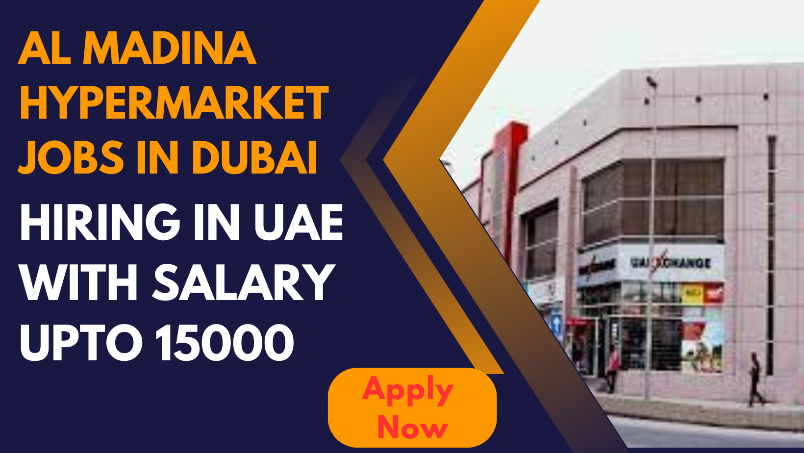 Al Madina Hypermarket Job