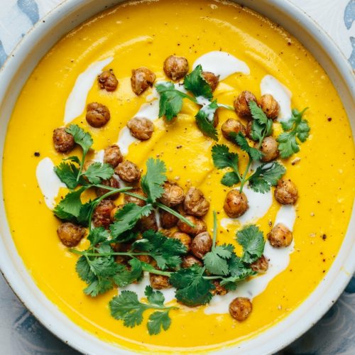 Za'atar Roasted Carrot Soup recipe